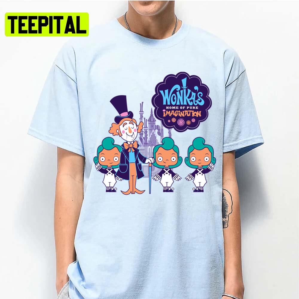 Wonka's Home Of Pure Imagination Unisex T-Shirt Wonka's Home Of Pure Imagination Unisex T-Shirt