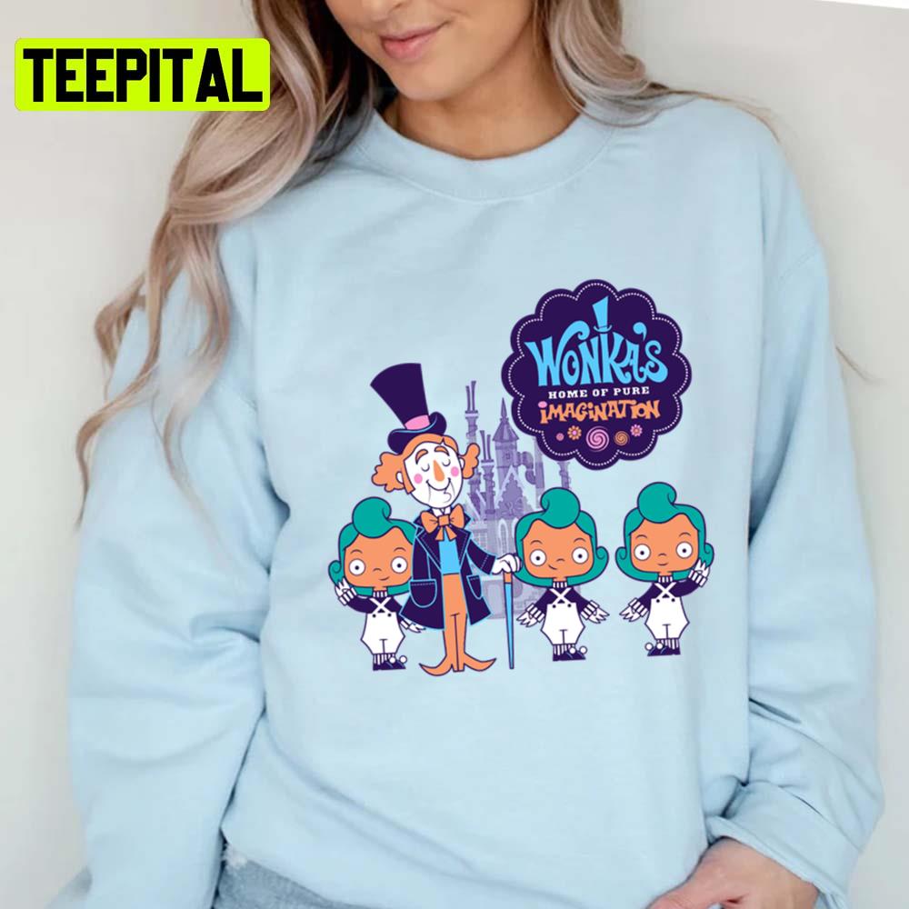 Wonka's Home Of Pure Imagination Unisex T-Shirt Wonka's Home Of Pure Imagination Unisex T-Shirt