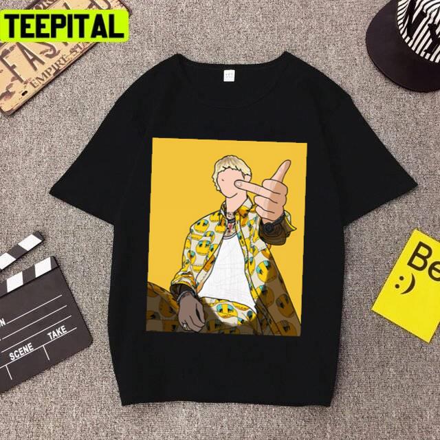 Yellow Art Machine Gun Kelly Mgk Unisex T-Shirt Yellow Art Machine Gun Kelly Mgk Unisex T-Shirt