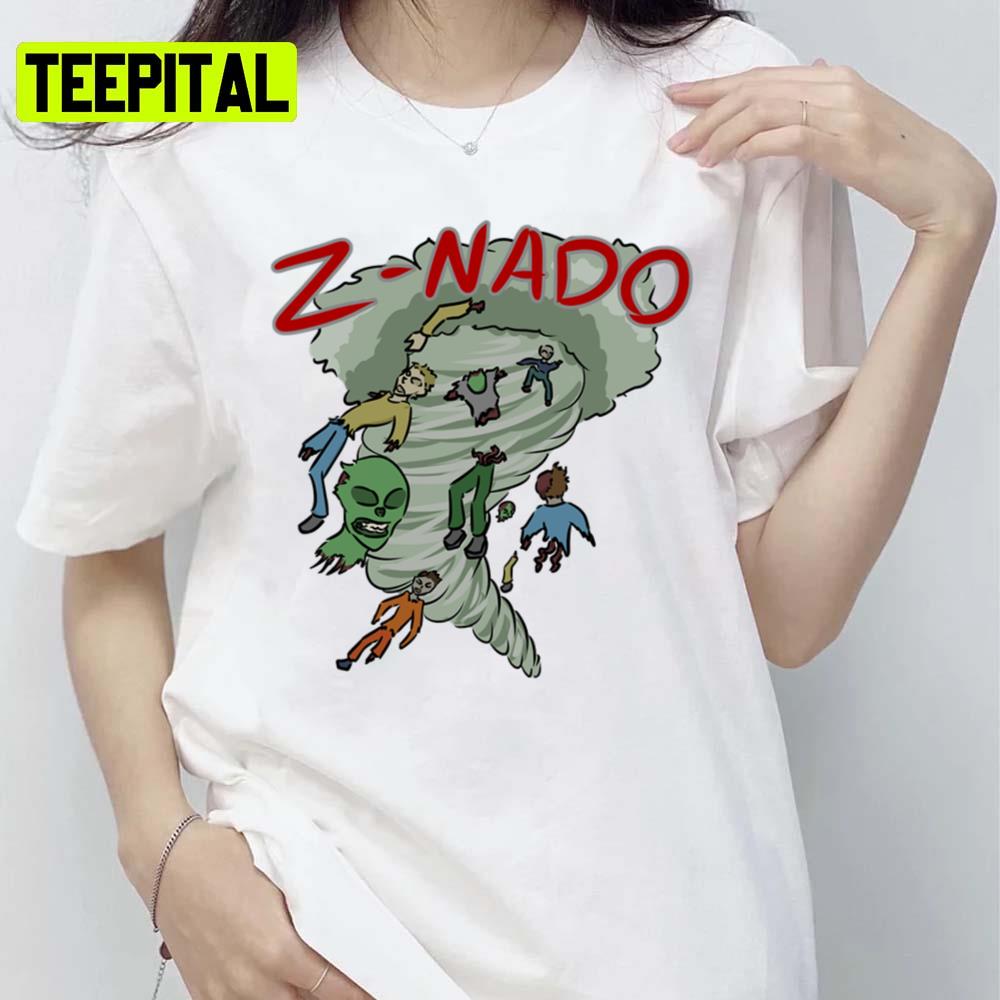 Zombie Tornado Znado Z Nation 10k Unisex T-Shirt Zombie Tornado Znado Z Nation 10k Unisex T-Shirt