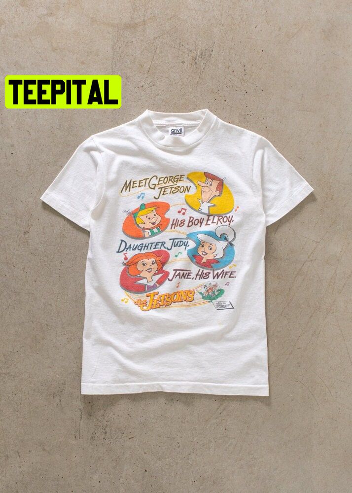 1990 Anvil The Jetsons Trending Unisex Shirt 1990 Anvil The Jetsons Trending Unisex Shirt