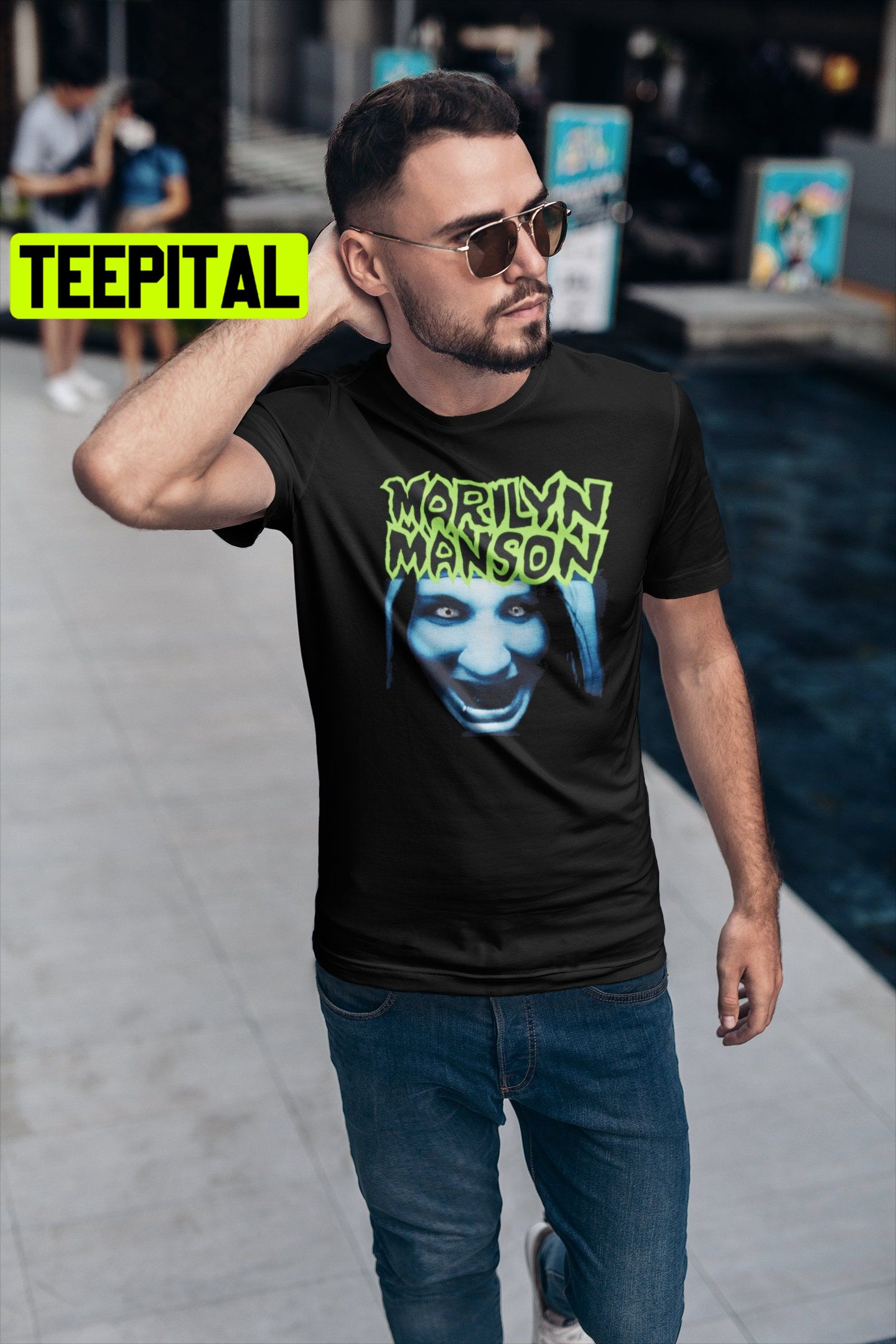 1995 Marilyn Manson Satanic Army Trending Unisex Shirt 1995 Marilyn Manson Satanic Army Trending Unisex Shirt