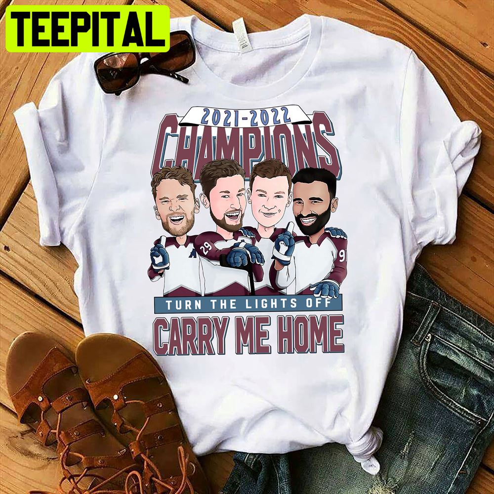 2021 2022 Colorado Avalanche Stanley Cup Champions Unisex T-Shirt 2021 2022 Colorado Avalanche Stanley Cup Champions Unisex T-Shirt