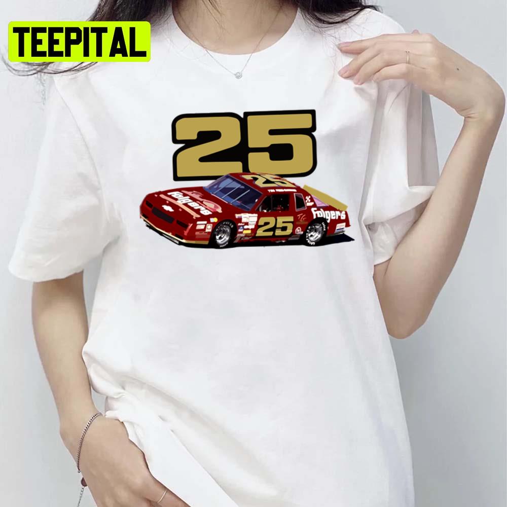 25 Retro Nascar Car Racing Tim Richmond Unisex T-Shirt 25 Retro Nascar Car Racing Tim Richmond Unisex T-Shirt