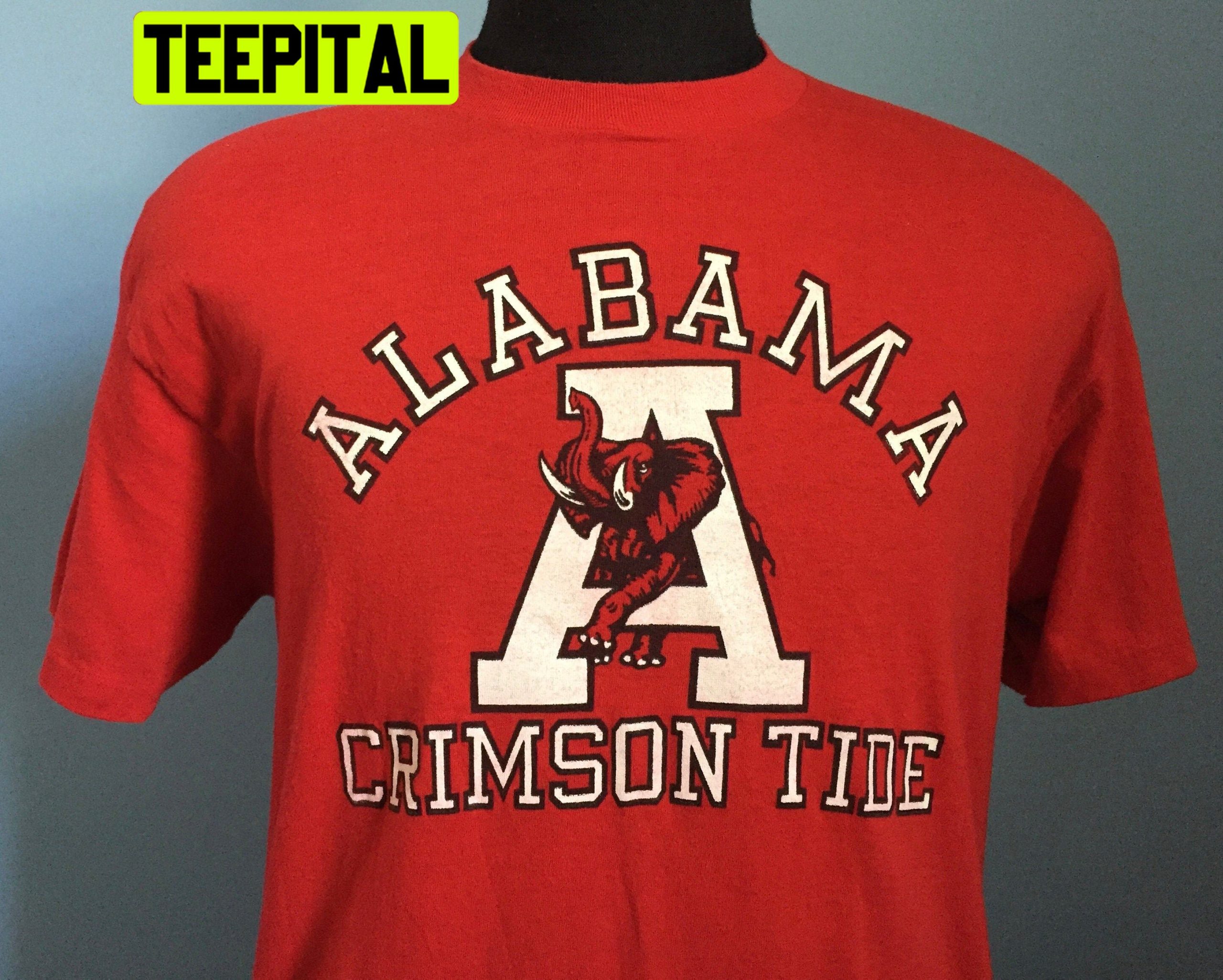 80s Vintage Alabama Crimson Tide Trending Unisex T-Shirt 80s Vintage Alabama Crimson Tide Trending Unisex T-Shirt