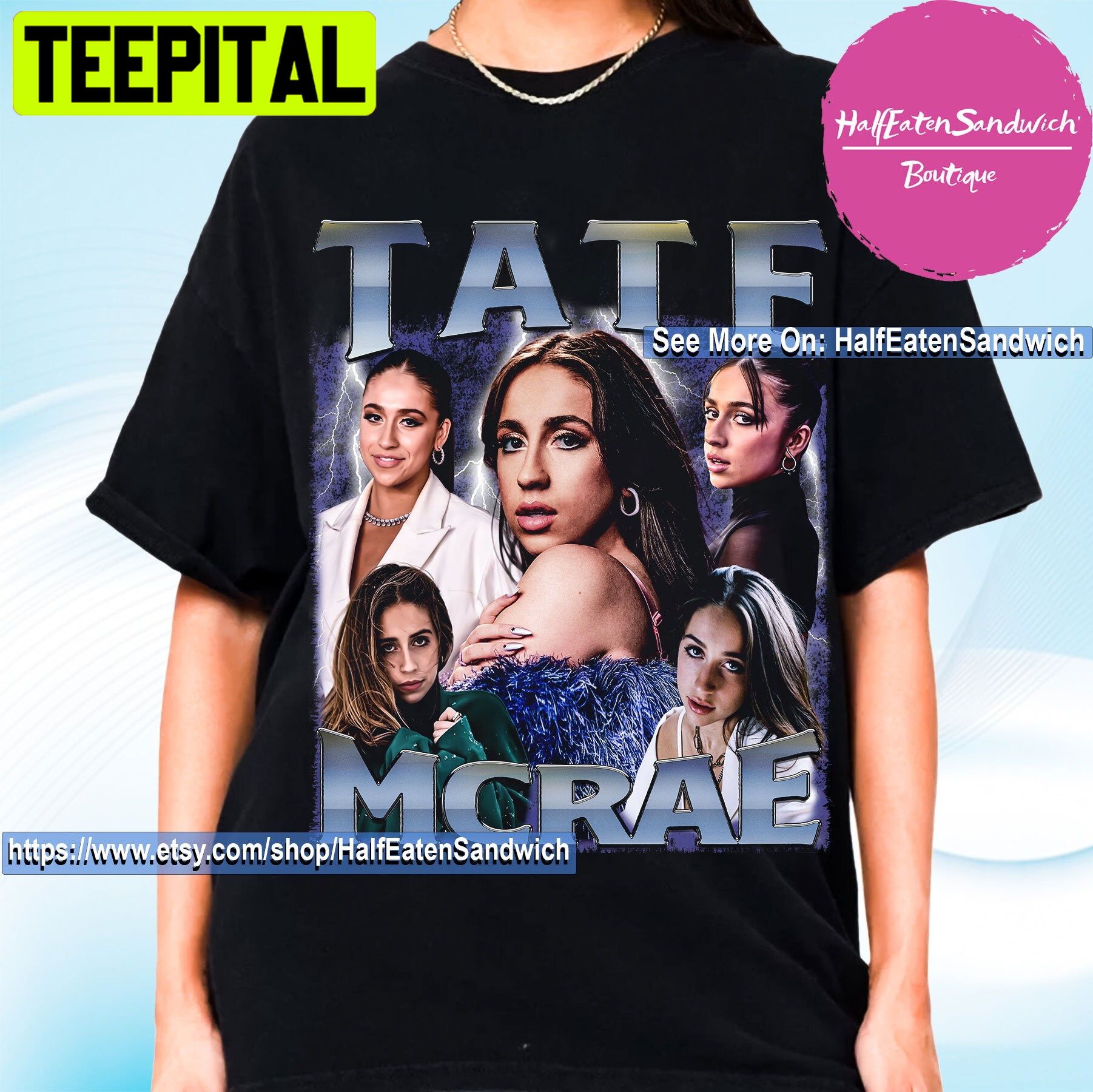 80s Vintage Style Tate Mcrae Trending Unisex T-Shirt 80s Vintage Style Tate Mcrae Trending Unisex T-Shirt