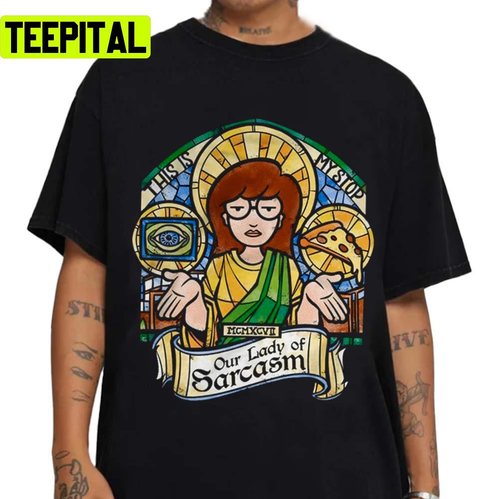 90s Cartoon Daria Our Lady Unisex T-Shirt 90s Cartoon Daria Our Lady Unisex T-Shirt