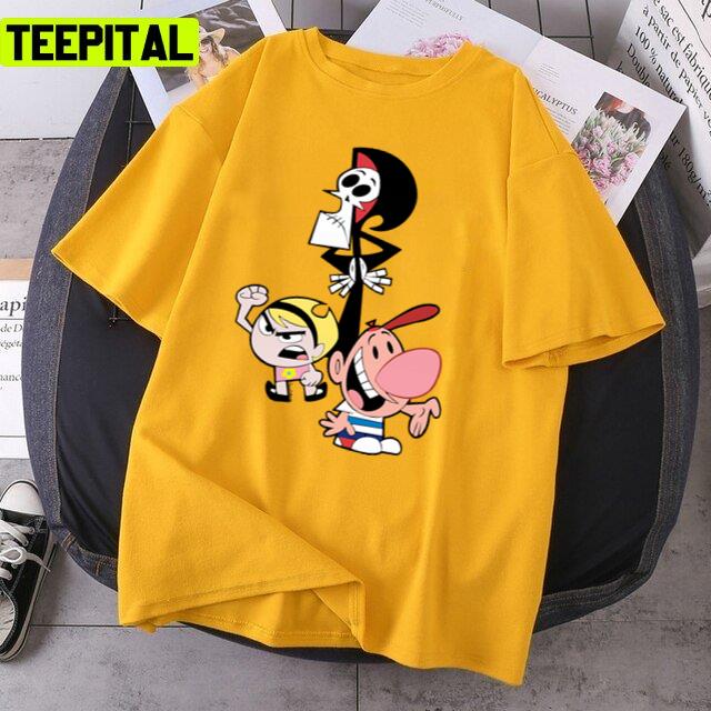 90s Part 17 The Grim Adventures Of Billy & Mandy Unisex T-Shirt 90s Part 17 The Grim Adventures Of Billy & Mandy Unisex T-Shirt
