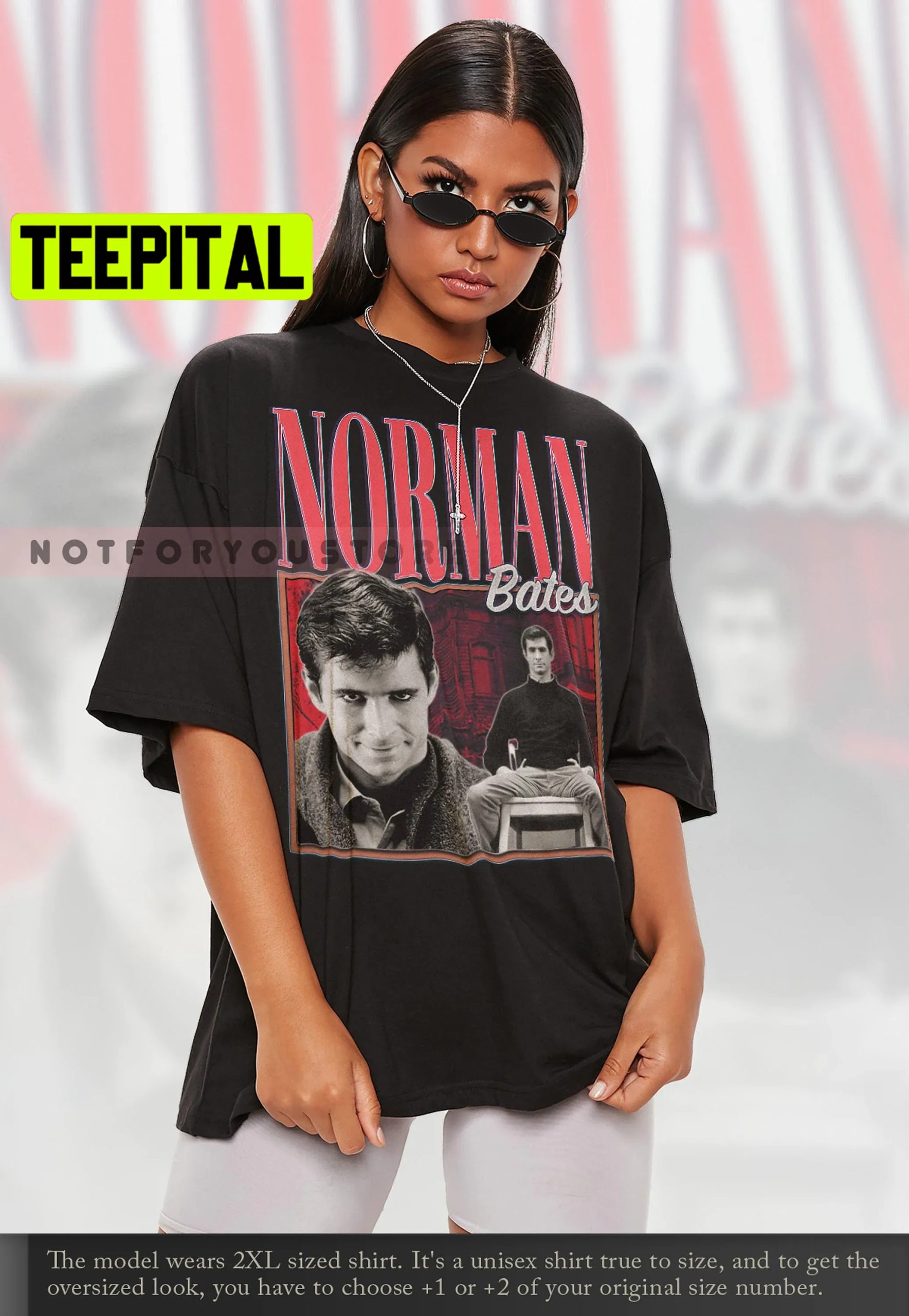 90s Vintage Norman Bates Trending Unisex T-Shirt 90s Vintage Norman Bates Trending Unisex T-Shirt