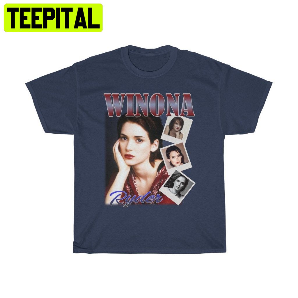 90s Vintage Winona Ryder Trending Unisex Shirt 90s Vintage Winona Ryder Trending Unisex Shirt