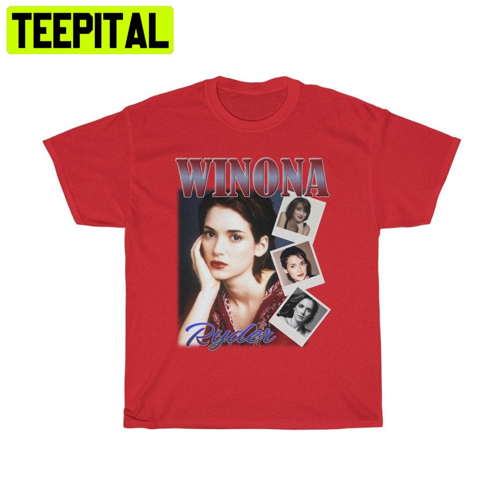 90s Vintage Winona Ryder Trending Unisex Shirt 90s Vintage Winona Ryder Trending Unisex Shirt