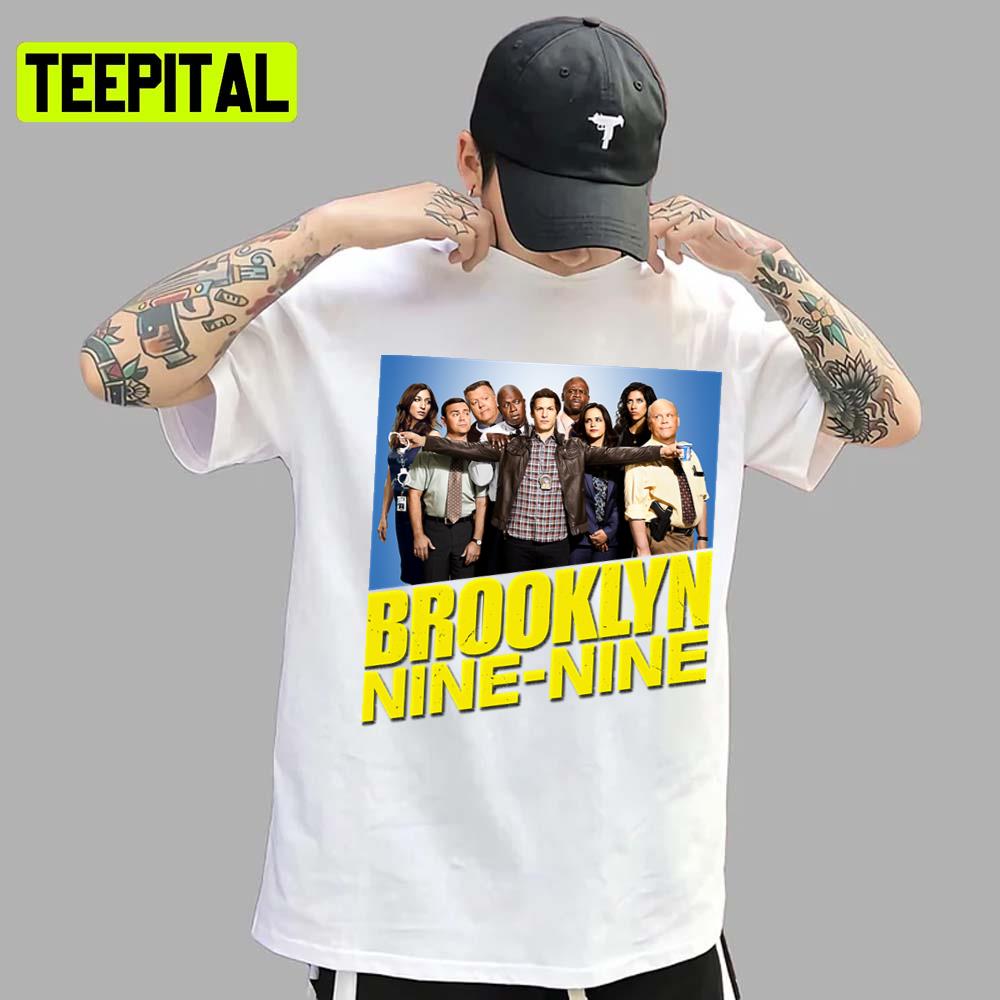 99 Cast And Logo Brooklyn Nine Nine Unisex Sweatshirt 99 Cast And Logo Brooklyn Nine Nine Unisex Sweatshirt