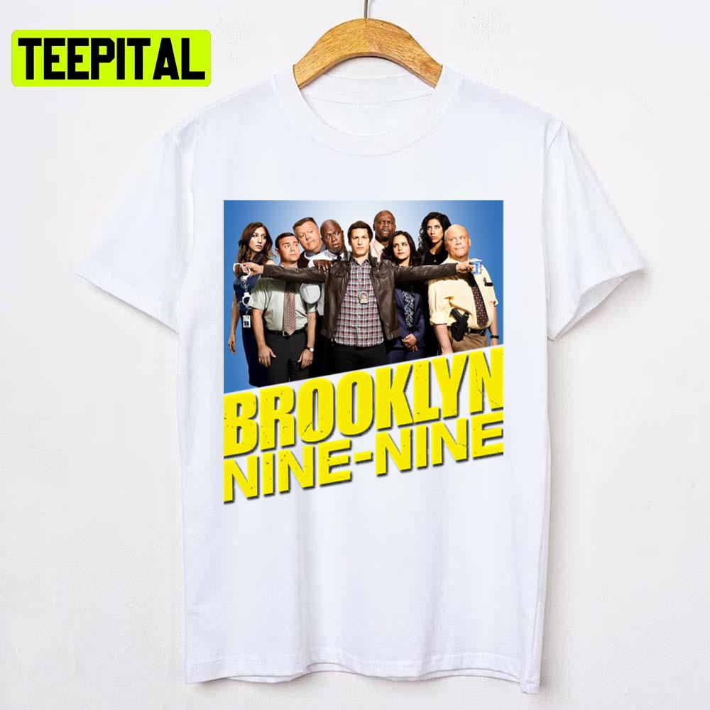 99 Cast And Logo Brooklyn Nine Nine Unisex Sweatshirt 99 Cast And Logo Brooklyn Nine Nine Unisex Sweatshirt