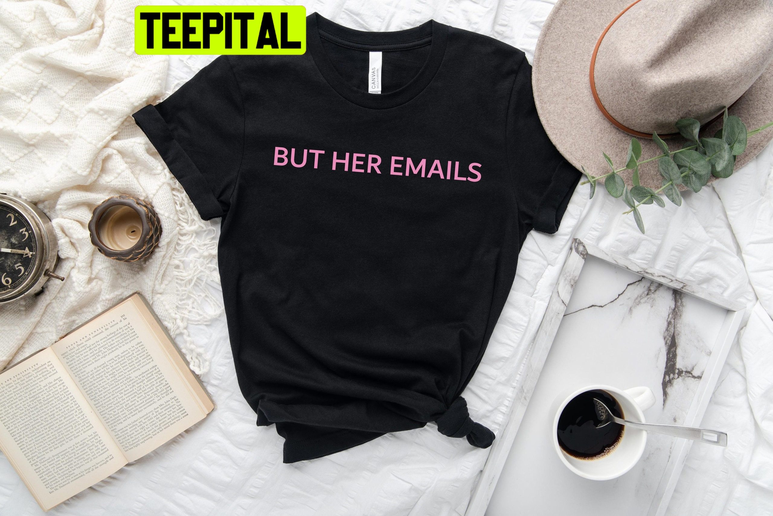 But Her Emails Meme 2022 Unisex T-Shirt But Her Emails Meme 2022 Unisex T-Shirt