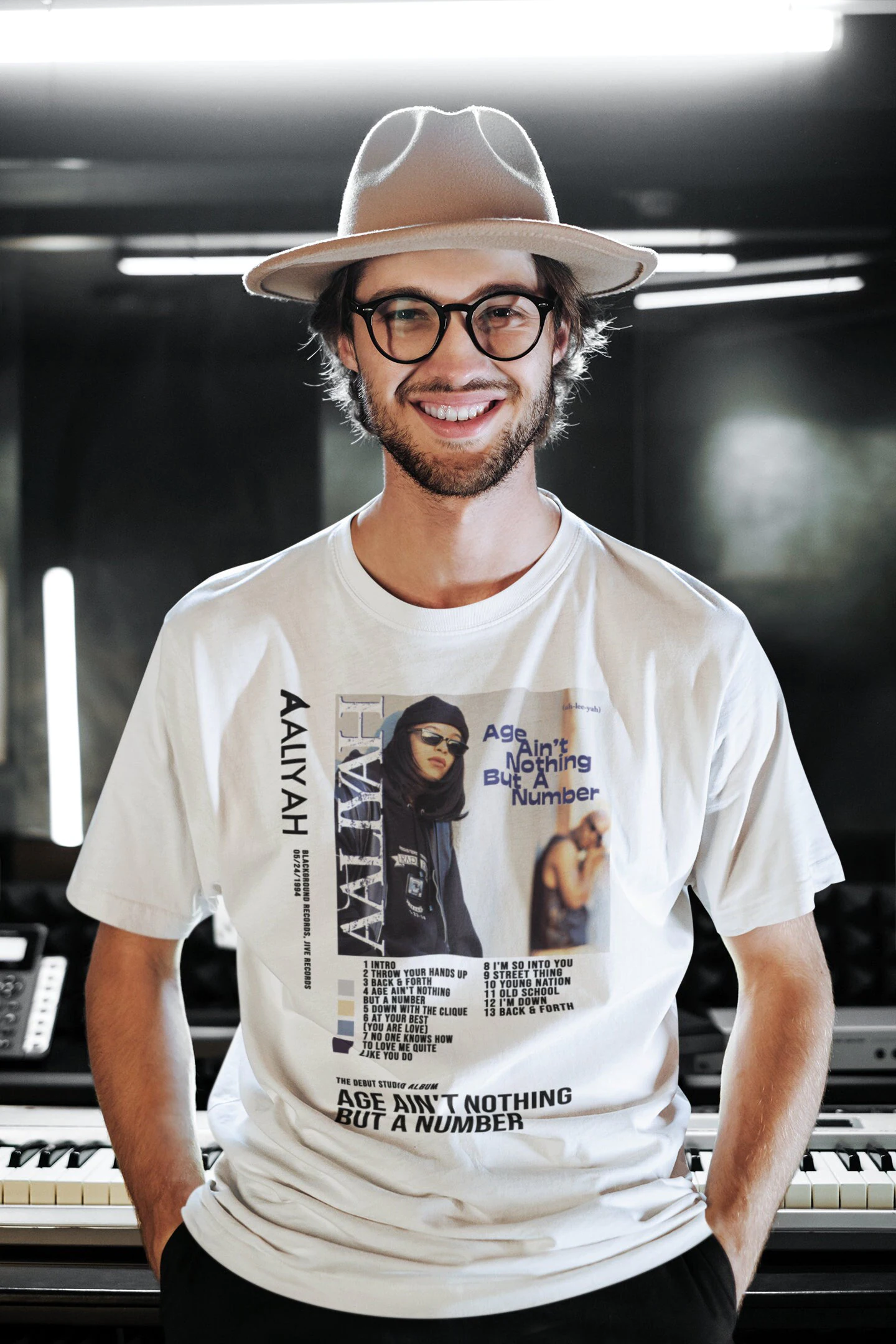 Aaliyah Age Ain't Nothing But A Number Unisex T-Shirt Aaliyah Age Ain't Nothing But A Number Unisex T-Shirt