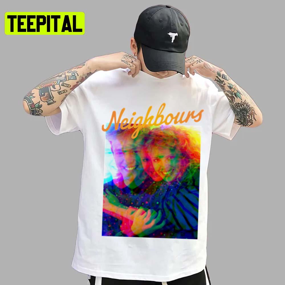 Aeshetic Design Scott Charlene Neighbours Tv Show Unisex T-Shirt Aeshetic Design Scott Charlene Neighbours Tv Show Unisex T-Shirt