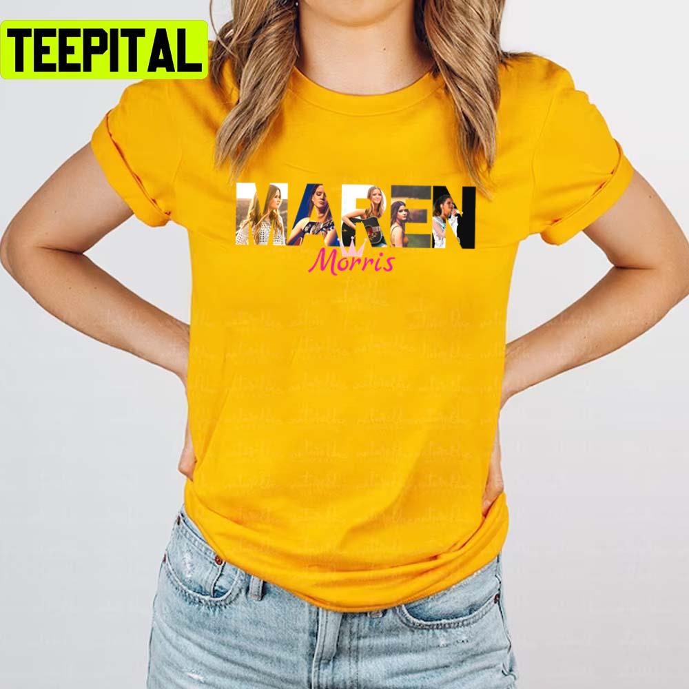 Aesthetic Design Maren Morris Unisex T-Shirt Aesthetic Design Maren Morris Unisex T-Shirt
