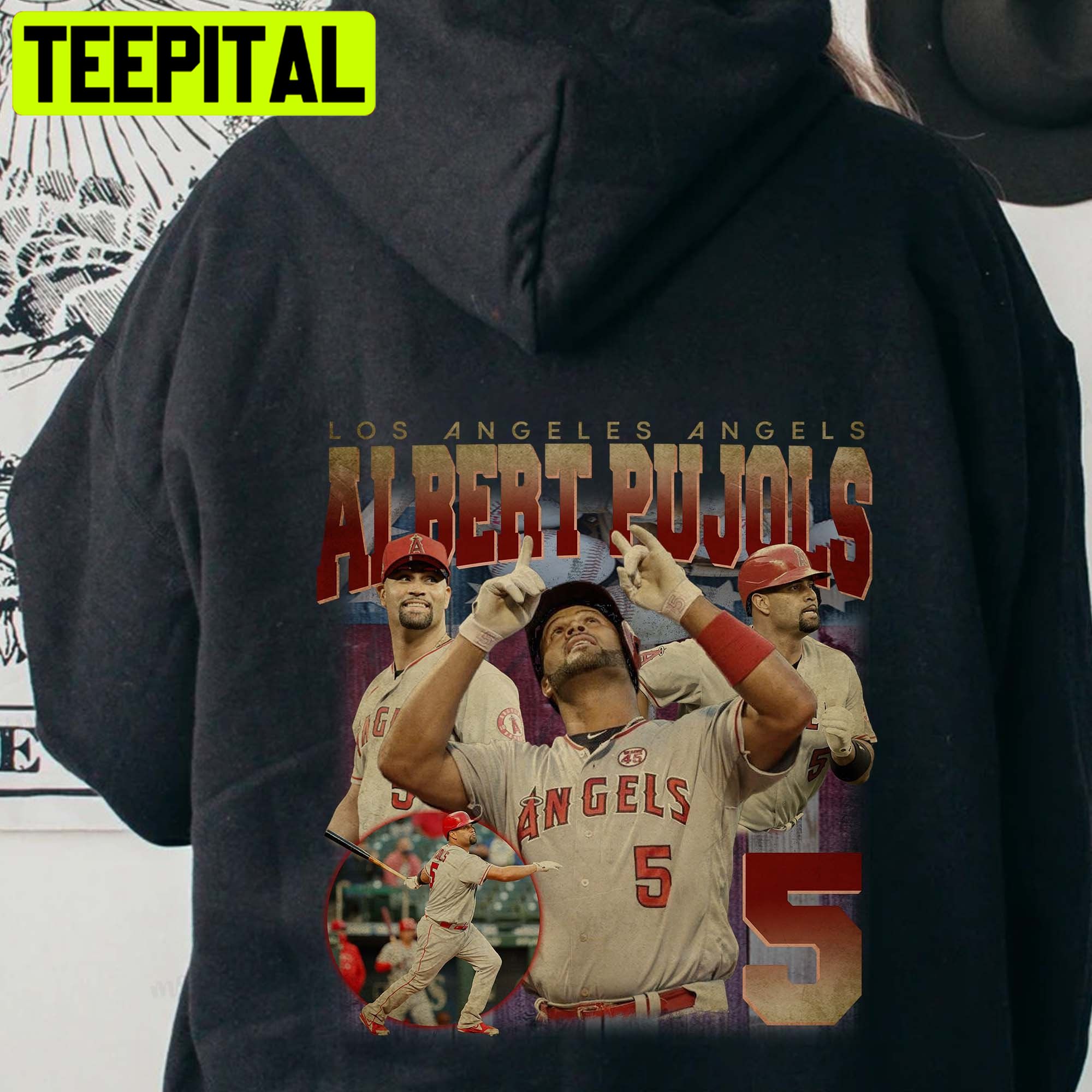 Albert Pujols Vintage 90s Baseball Players Trending Unisex Shirt Albert Pujols Vintage 90s Baseball Players Trending Unisex Shirt