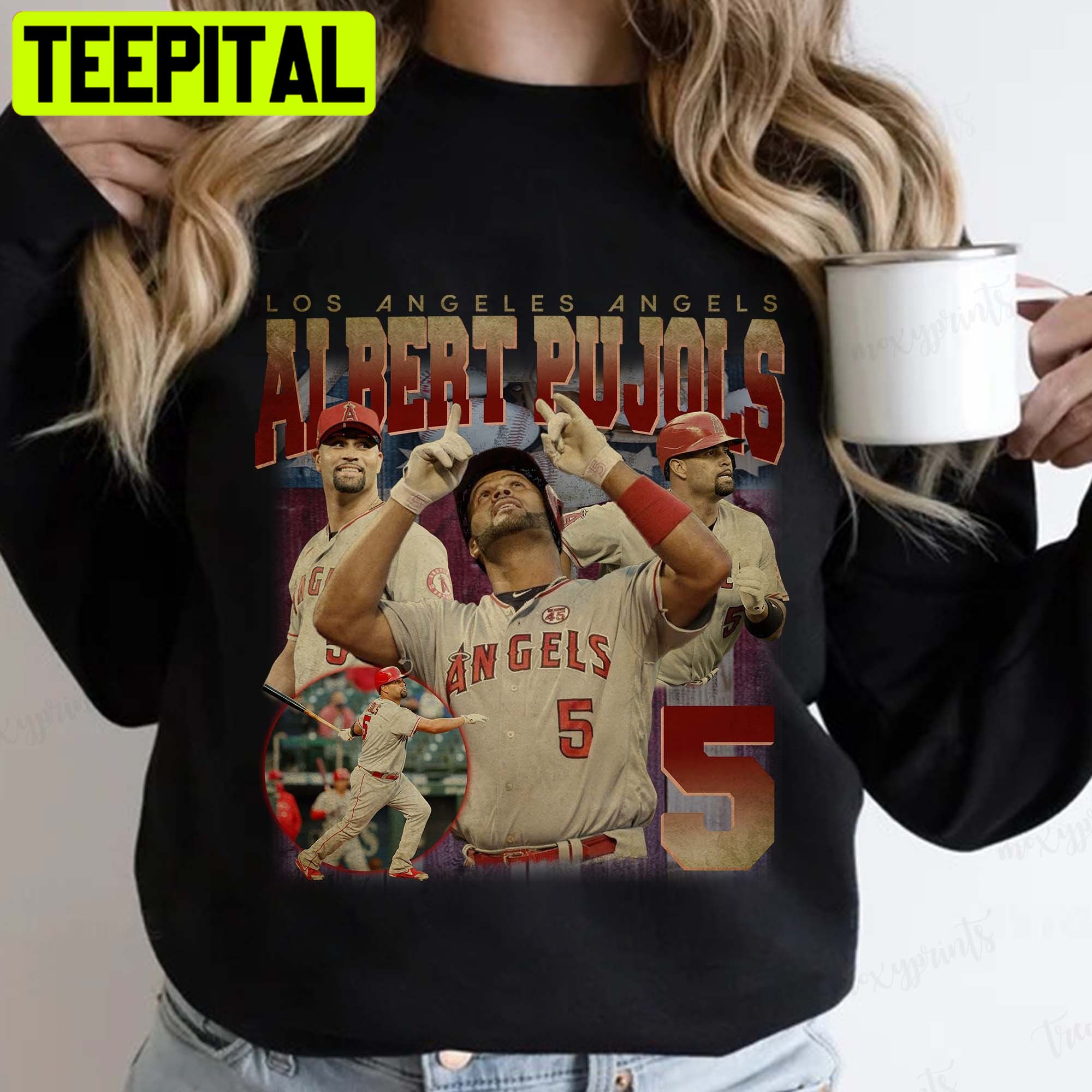 Albert Pujols Vintage 90s Baseball Players Trending Unisex Shirt Albert Pujols Vintage 90s Baseball Players Trending Unisex Shirt