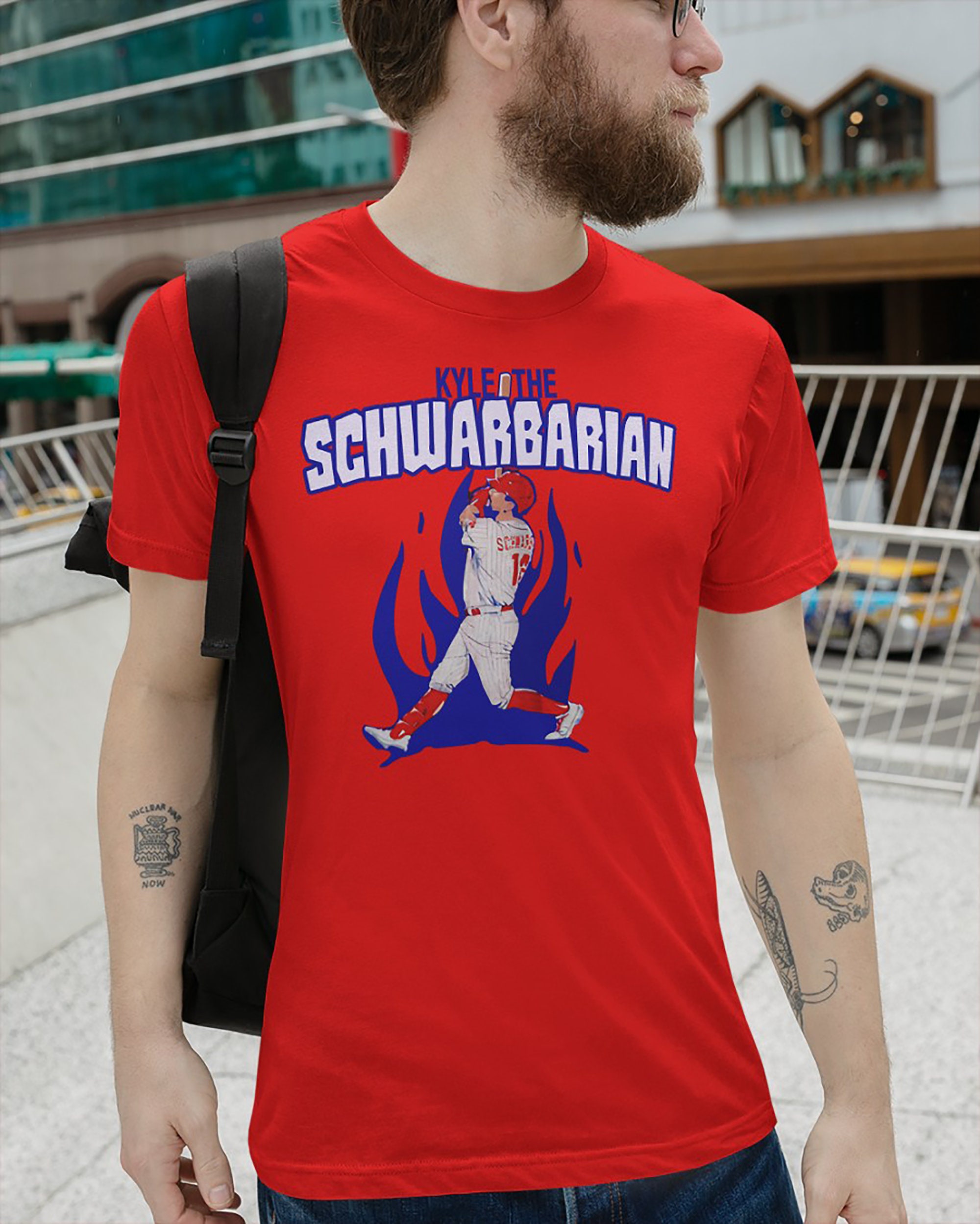 Alec Bohm Kyle The Schwarbarian Kyle Wearing Unisex T-Shirt Alec Bohm Kyle The Schwarbarian Kyle Wearing Unisex T-Shirt