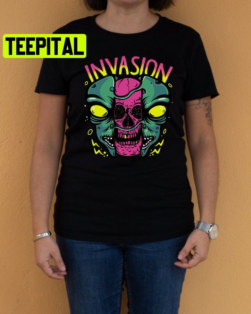 Alien Invasion Pop Art Trending Unisex Shirt Alien Invasion Pop Art Trending Unisex Shirt