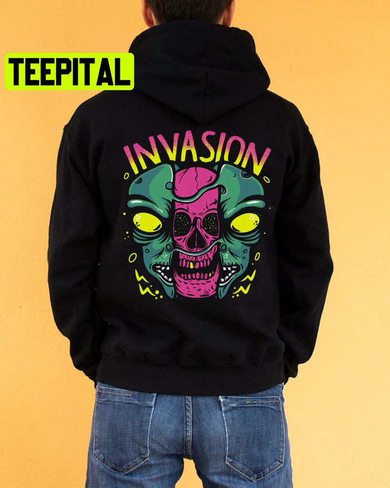 Alien Invasion Pop Art Trending Unisex Shirt Alien Invasion Pop Art Trending Unisex Shirt
