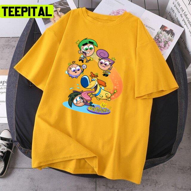 All Characters The Fairly Oddparents Unisex T-Shirt All Characters The Fairly Oddparents Unisex T-Shirt