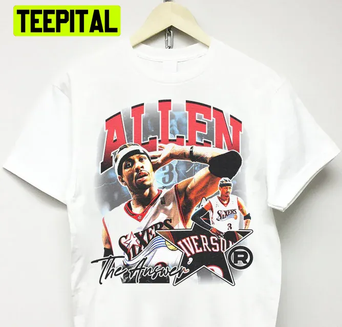 Allen Iverson Vintage Trending Unisex T-Shirt Allen Iverson Vintage Trending Unisex T-Shirt