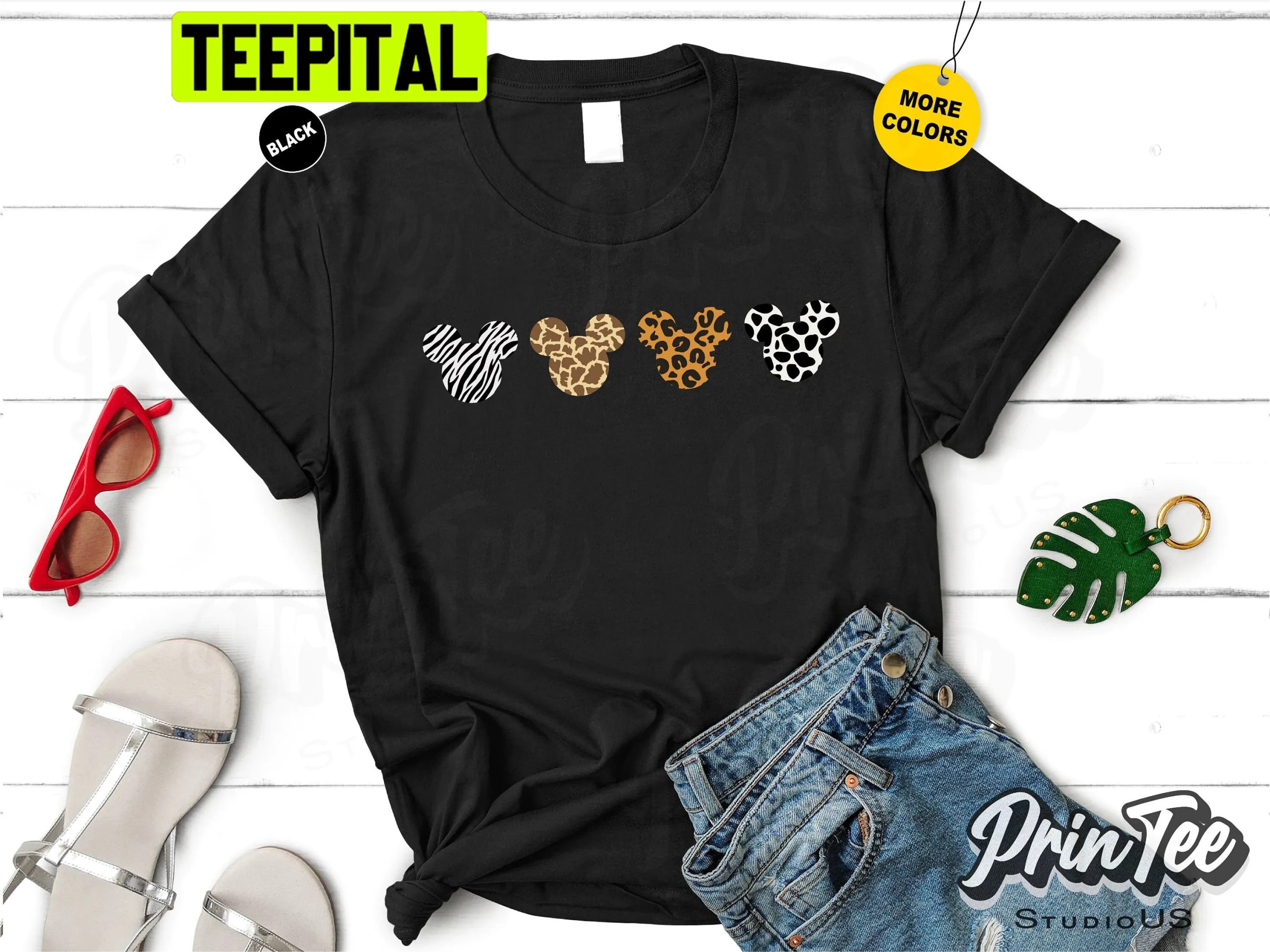 Animal Kingdom Mickey Ear Disney Trending Unisex T-Shirt Animal Kingdom Mickey Ear Disney Trending Unisex T-Shirt