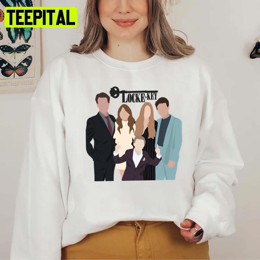 Animated Fanart Locke And Key Netflix Unisex T-Shirt Animated Fanart Locke And Key Netflix Unisex T-Shirt