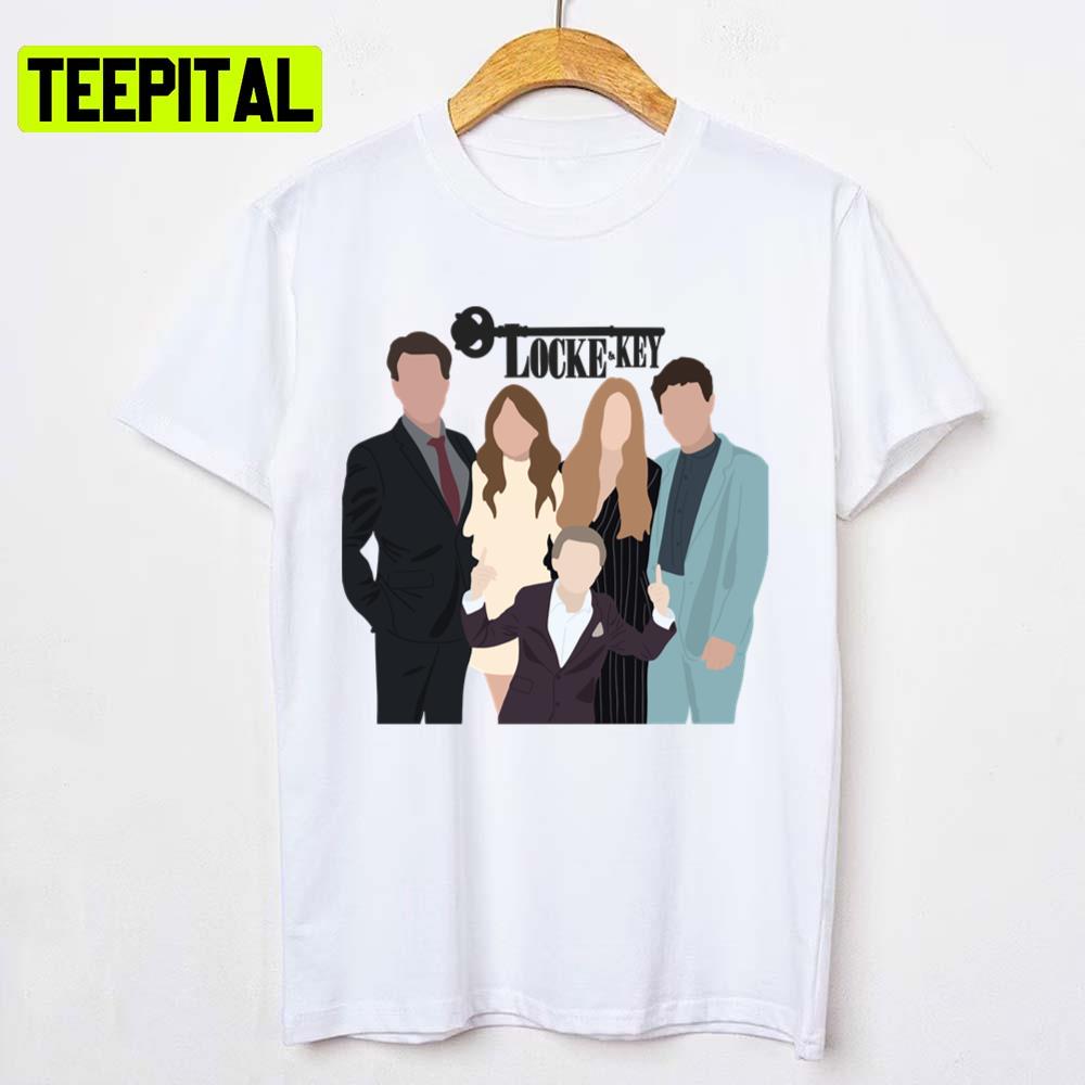 Animated Fanart Locke And Key Netflix Unisex T-Shirt Animated Fanart Locke And Key Netflix Unisex T-Shirt