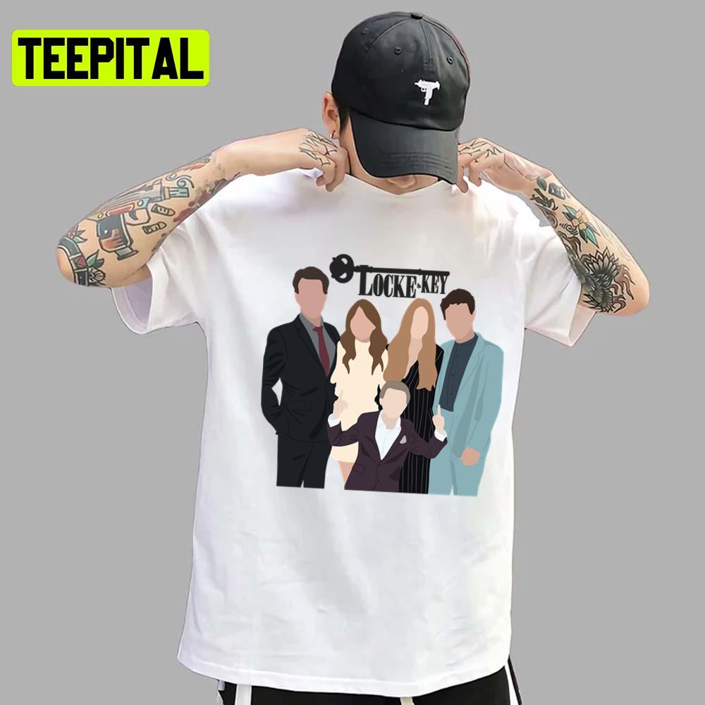 Animated Fanart Locke And Key Netflix Unisex T-Shirt Animated Fanart Locke And Key Netflix Unisex T-Shirt
