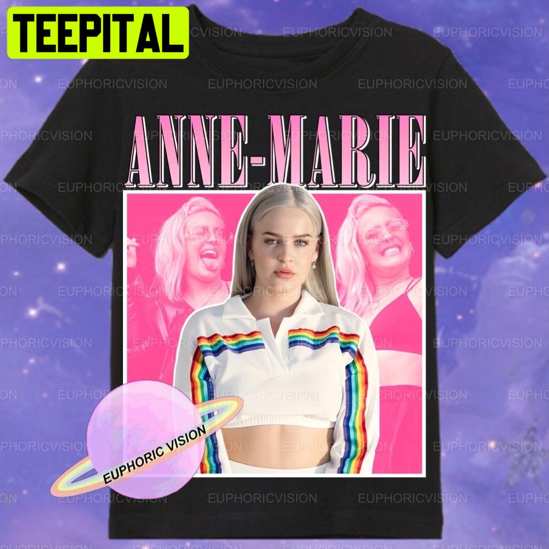 Anne-Marie 90s Vintage Trending Unisex Shirt Anne-Marie 90s Vintage Trending Unisex Shirt