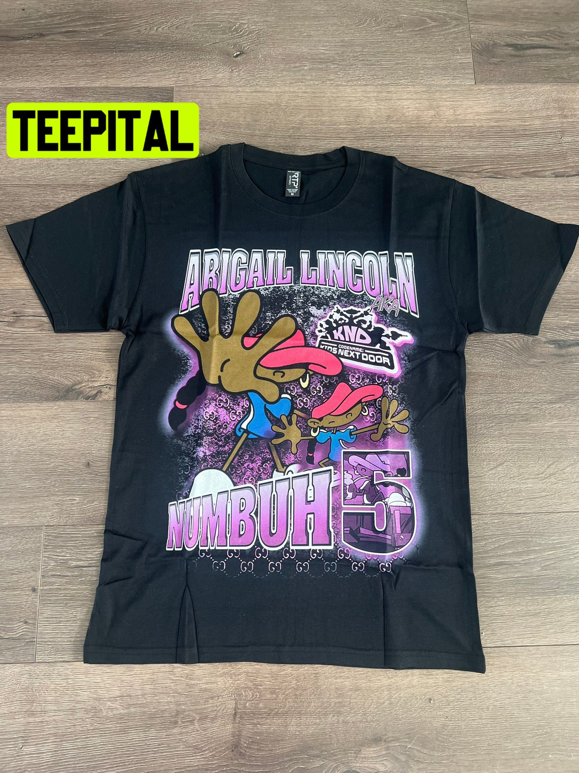 Arigall Lincoln Numbuh 5 Graphic Trending Unisex T-Shirt Arigall Lincoln Numbuh 5 Graphic Trending Unisex T-Shirt