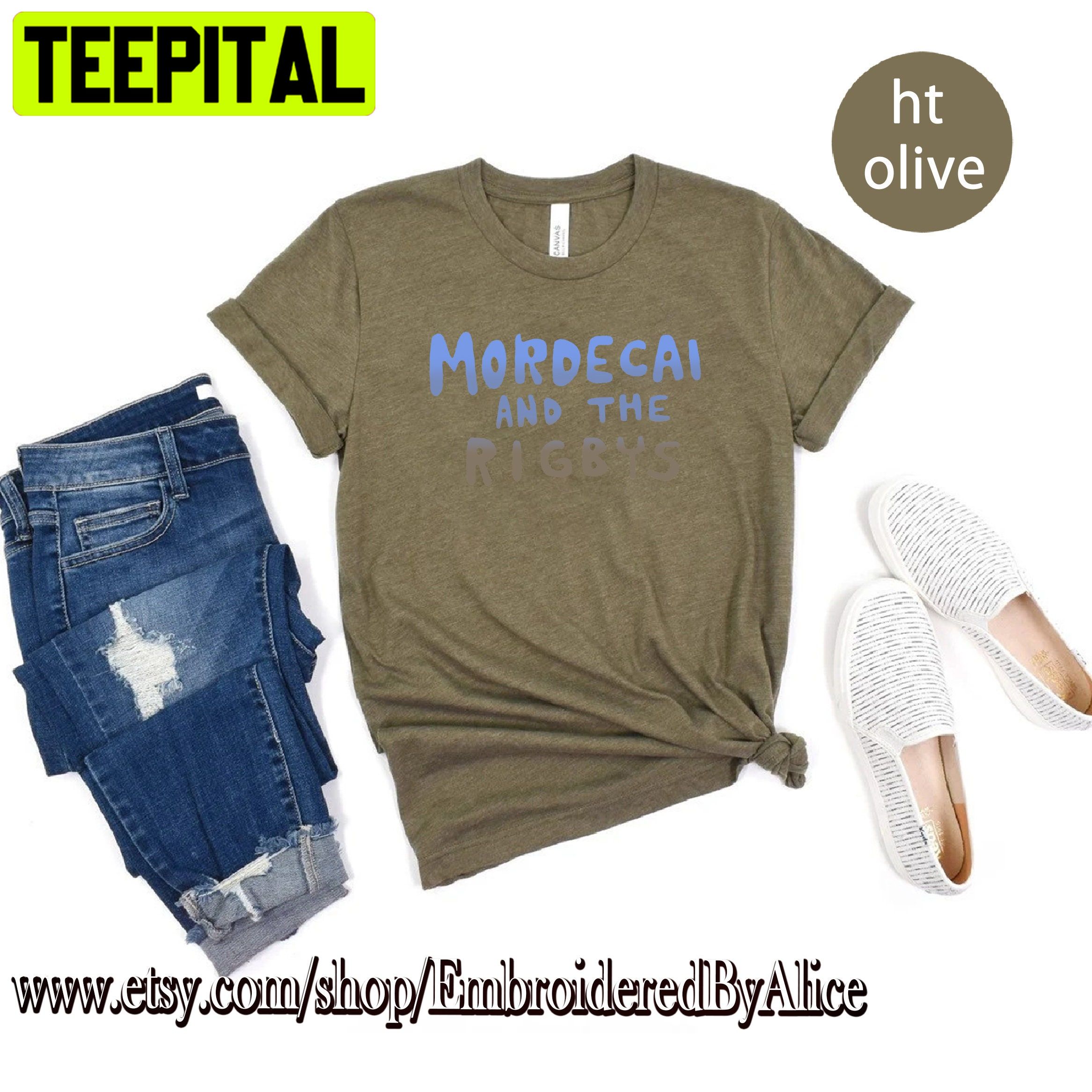 Art Mordecai And The Rigbys Trending Unisex Shirt Art Mordecai And The Rigbys Trending Unisex Shirt