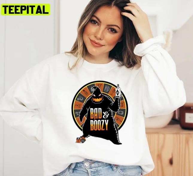 Bad Oogie Drinks Wine Halloween Unisex Sweatshirt Bad Oogie Drinks Wine Halloween Unisex Sweatshirt