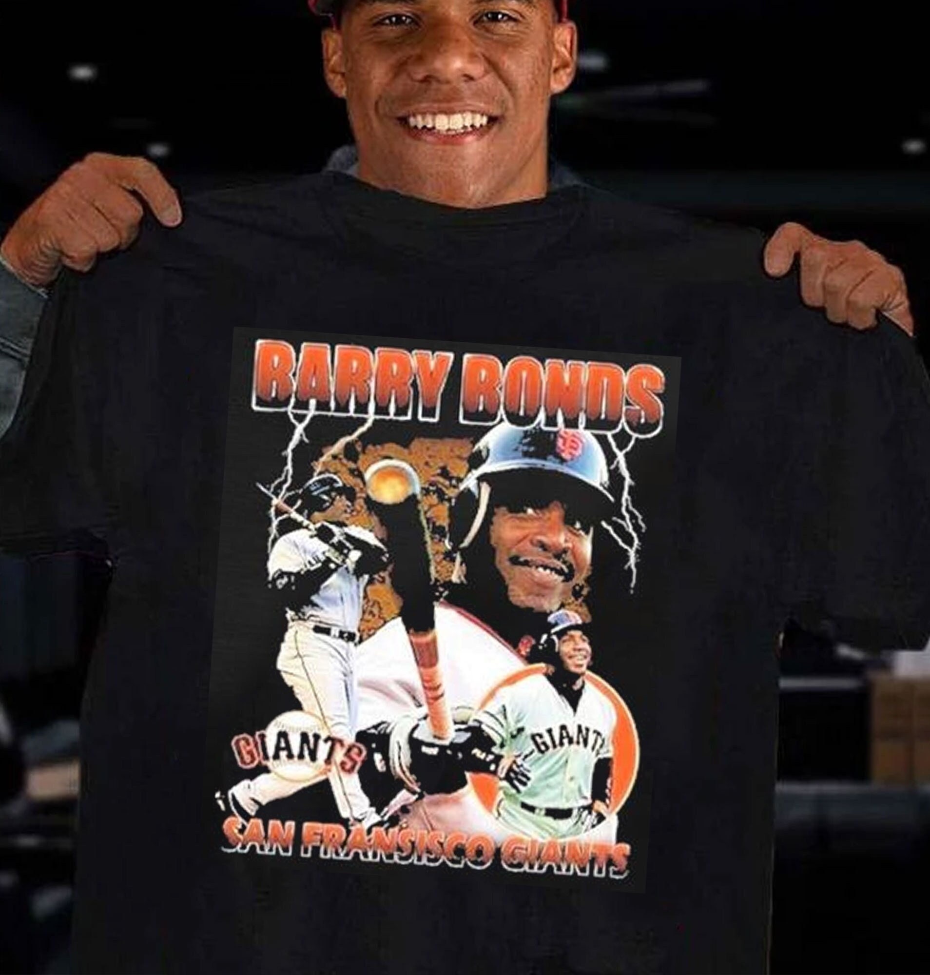 Barry Bonds 90s Baseball Legend Unisex T-Shirt Barry Bonds 90s Baseball Legend Unisex T-Shirt