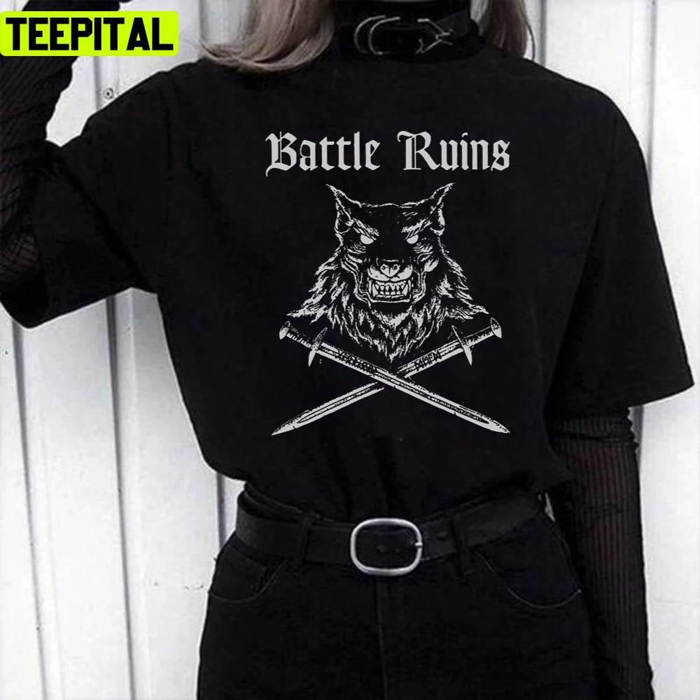 Battle Ruins Punk Oi! Premium The Varukers Unisex T-Shirt Battle Ruins Punk Oi! Premium The Varukers Unisex T-Shirt