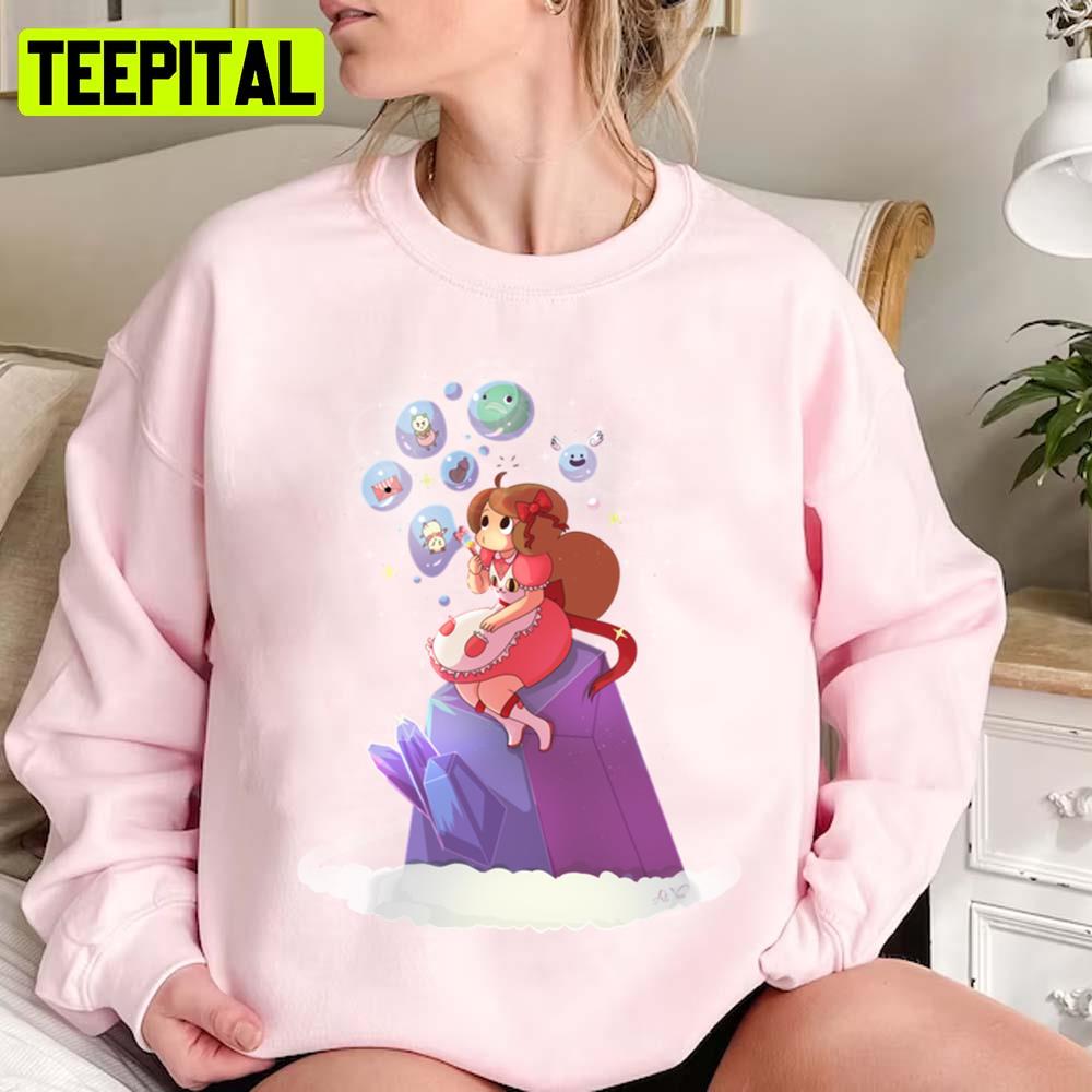 Bee Bubbles Bee And Puppycat Unisex Sweatshirt Bee Bubbles Bee And Puppycat Unisex Sweatshirt