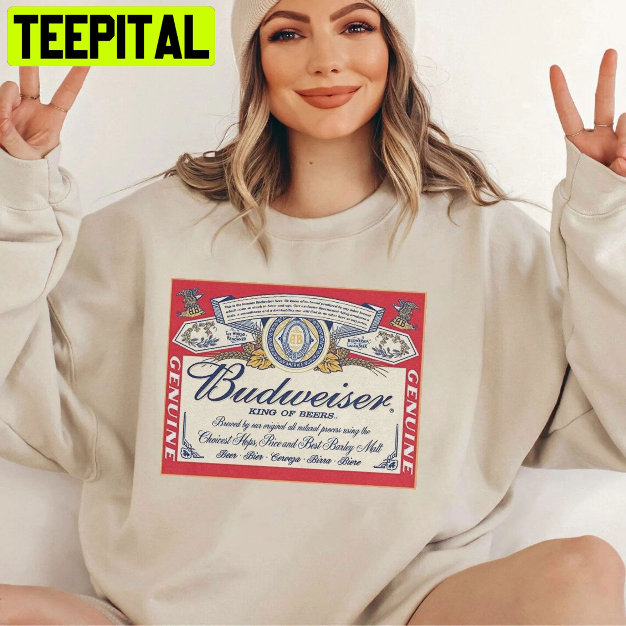 Beer Budweiser Miller Vintage Beer Unisex Shirt Beer Budweiser Miller Vintage Beer Unisex Shirt