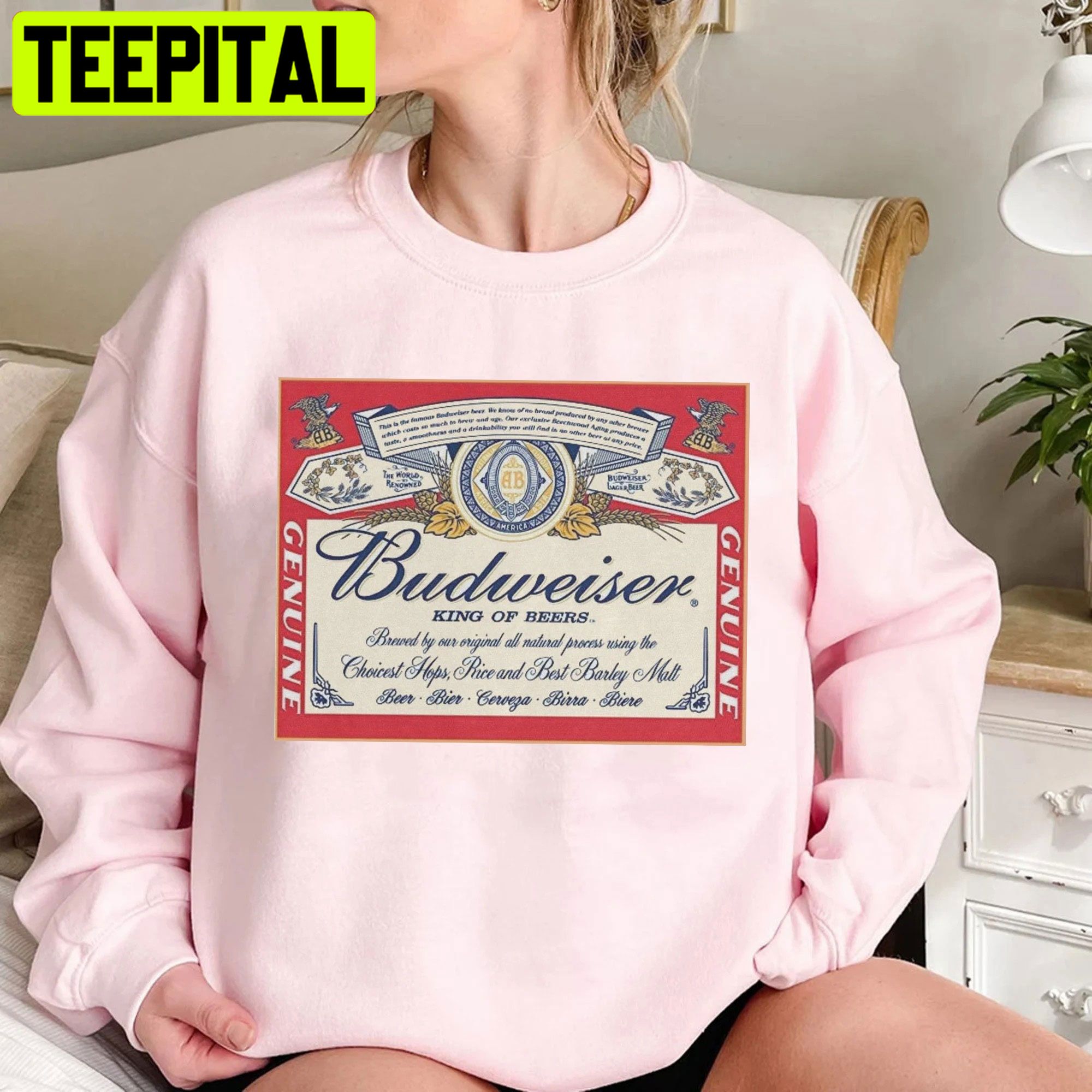 Beer Budweiser Miller Vintage Beer Unisex Shirt Beer Budweiser Miller Vintage Beer Unisex Shirt