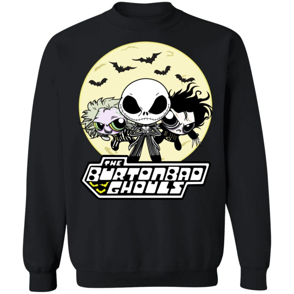 Beetlejuice Jack Skellington Edward Scissorhands Sweatshirt Beetlejuice Jack Skellington Edward Scissorhands Sweatshirt