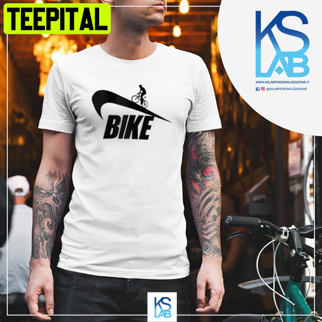 Bike Swoosh Funny Nike Logo Trending Unisex Shirt Bike Swoosh Funny Nike Logo Trending Unisex Shirt