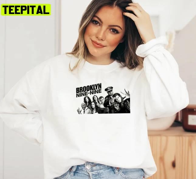 Black And White Art Brooklyn Nine-Nine Unisex Sweatshirt Black And White Art Brooklyn Nine-Nine Unisex Sweatshirt
