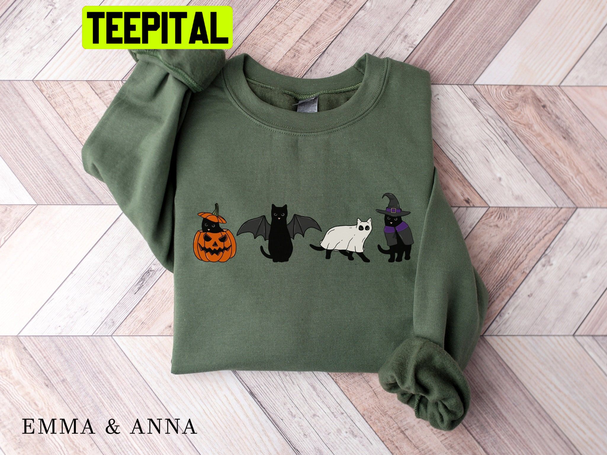 Black Cat Pumpkin Bat Ghost And Witch Spooky Season Trending Unisex Sweatshirt Black Cat Pumpkin Bat Ghost And Witch Spooky Season Trending Unisex Sweatshirt
