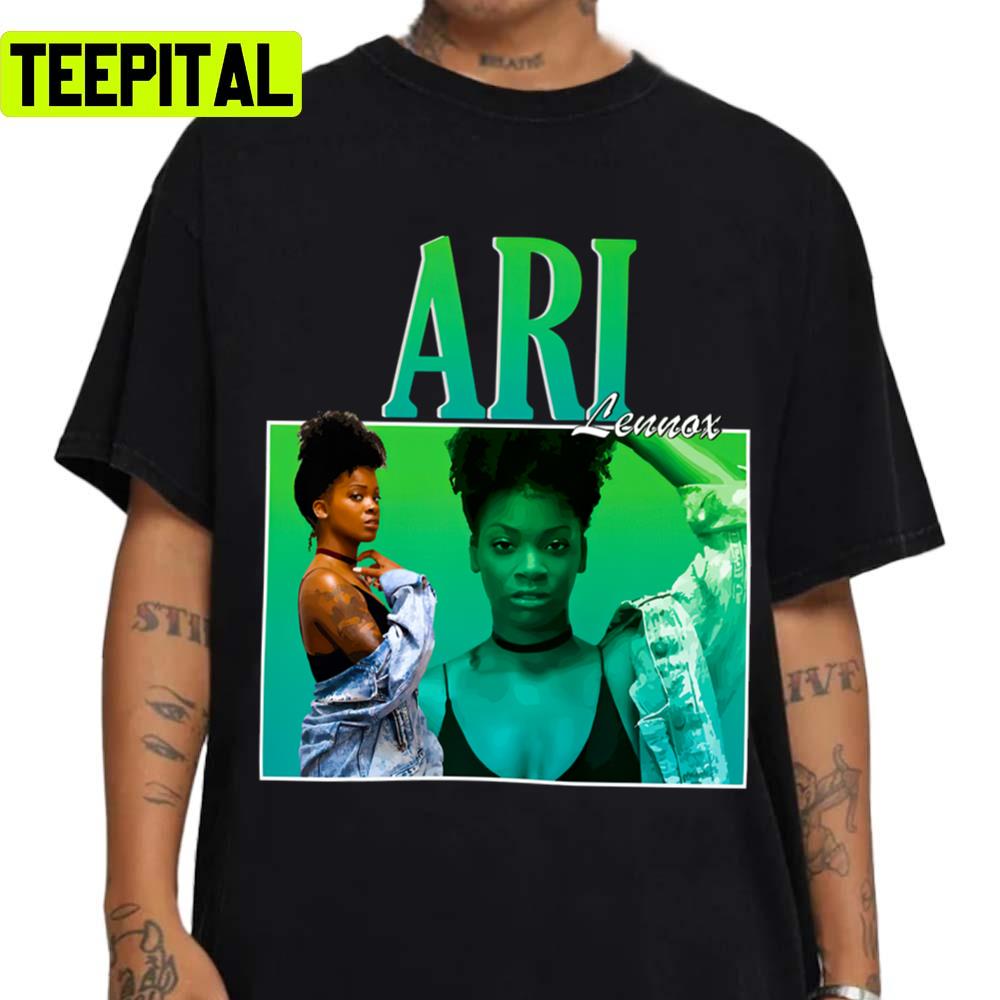 Black Panther Ari Lennox Homage 2022 Illustration Unisex T-Shirt Black Panther Ari Lennox Homage 2022 Illustration Unisex T-Shirt