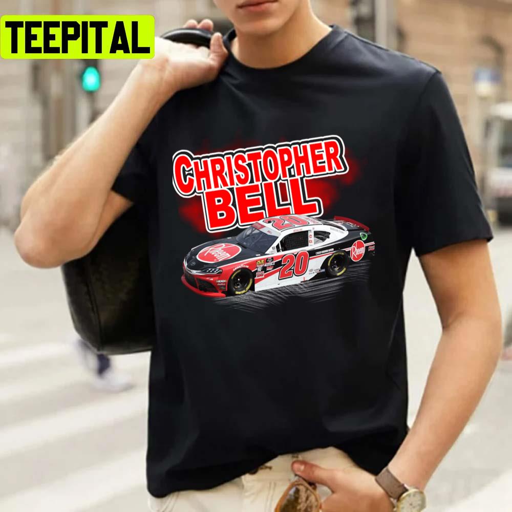 Black Xfinity Driver Car Active Retro Nascar Car Racing Christopher Bell Unisex T-Shirt Black Xfinity Driver Car Active Retro Nascar Car Racing Christopher Bell Unisex T-Shirt