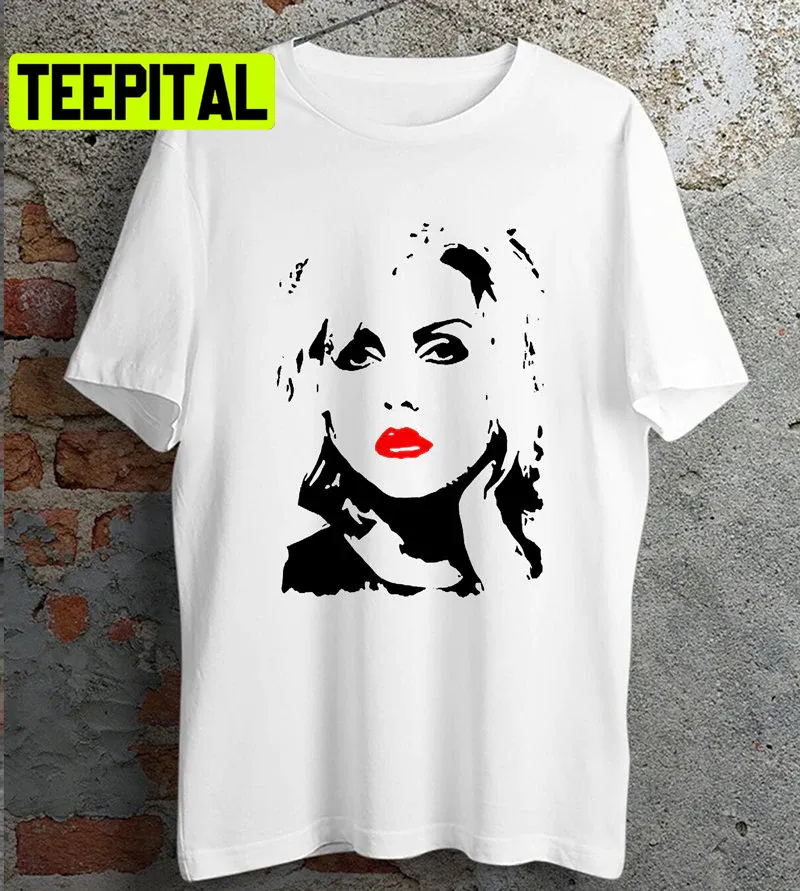 Blondie Debbie Harry Red Lip Trending Unisex T-Shirt Blondie Debbie Harry Red Lip Trending Unisex T-Shirt