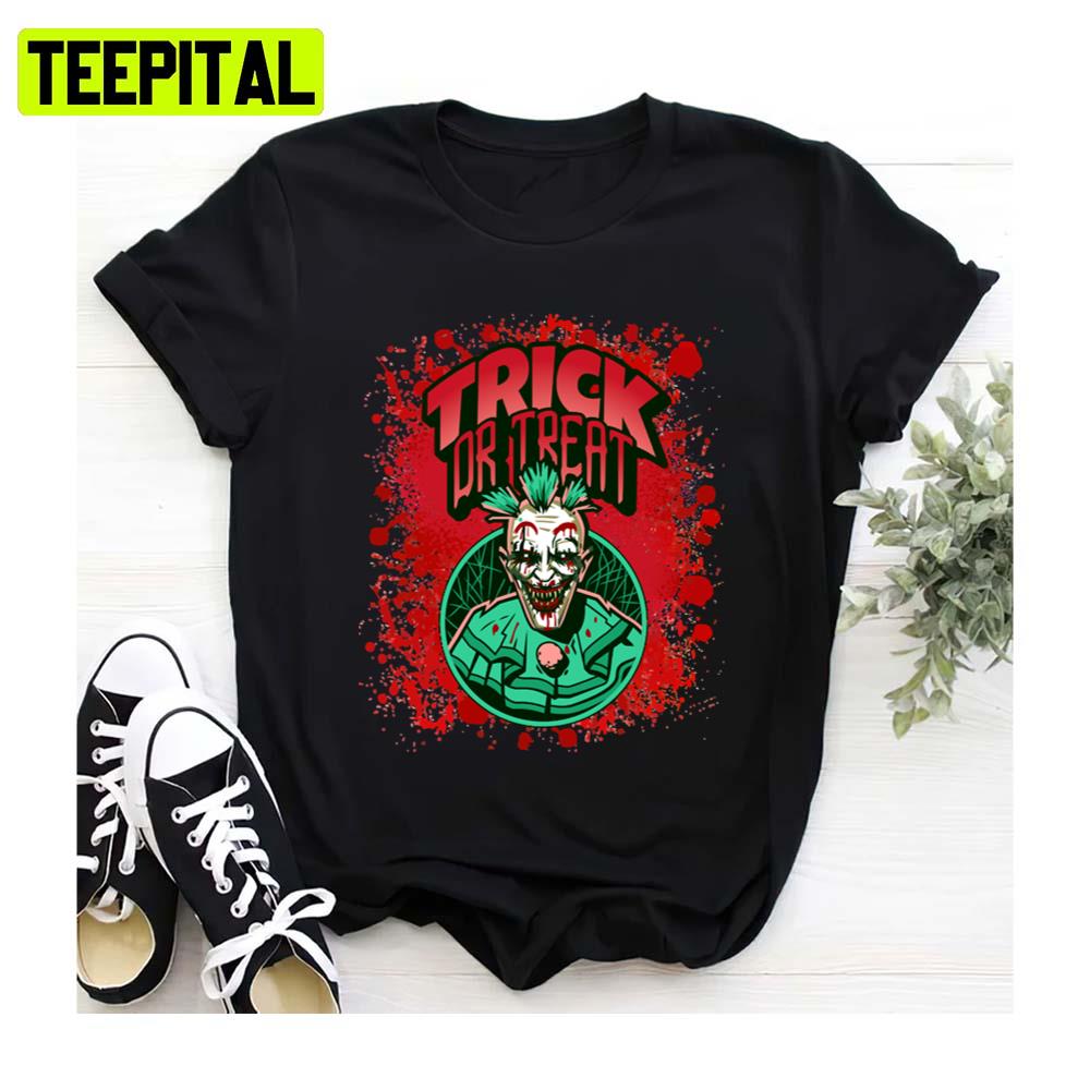 Bloody Monster Horror Trick Or Treat Zombie Scary Clown Halloween Spooky Night Unisex Sweatshirt Bloody Monster Horror Trick Or Treat Zombie Scary Clown Halloween Spooky Night Unisex Sweatshirt