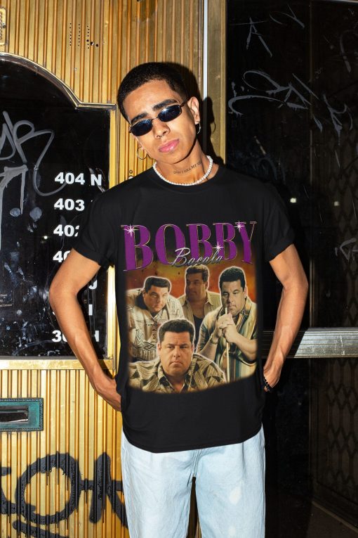 Bobby Baccalieri Vintage Bobby Bacala American Italian Many Saints Of Newark Unisex T-Shirt